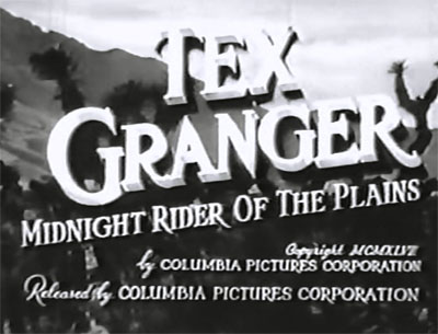 Tex Granger--titles